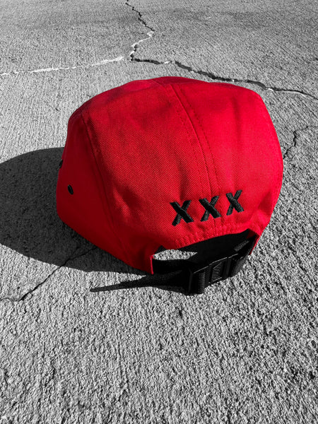 XXX RED 5-PANEL KKAP